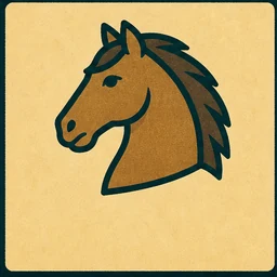 Horse tile
